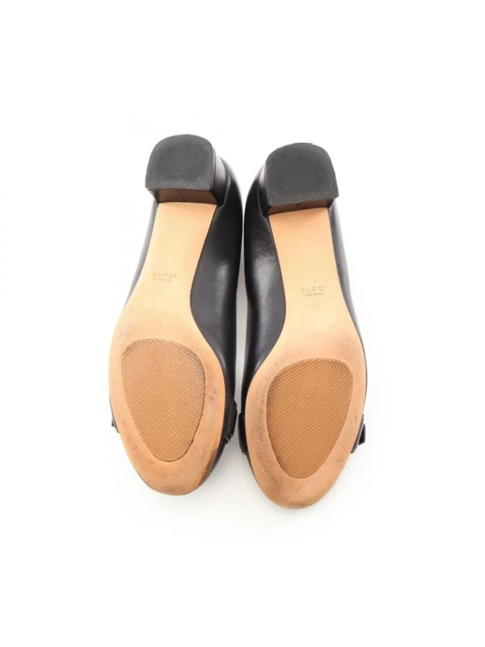 Gucci Pumps Leather Heel